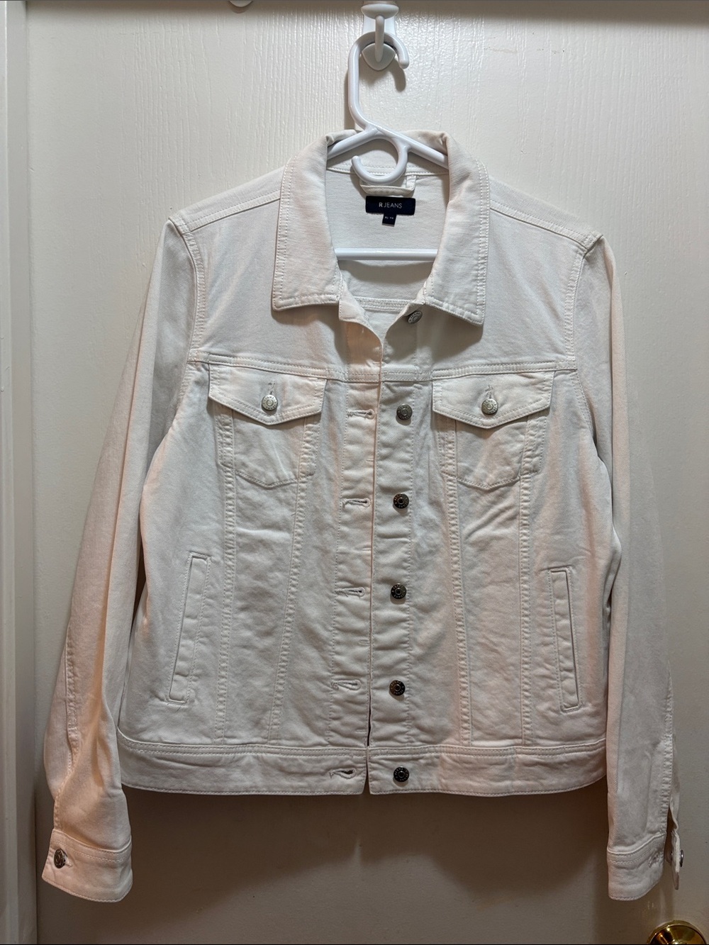 Reitmans Off-White Denim Jacket